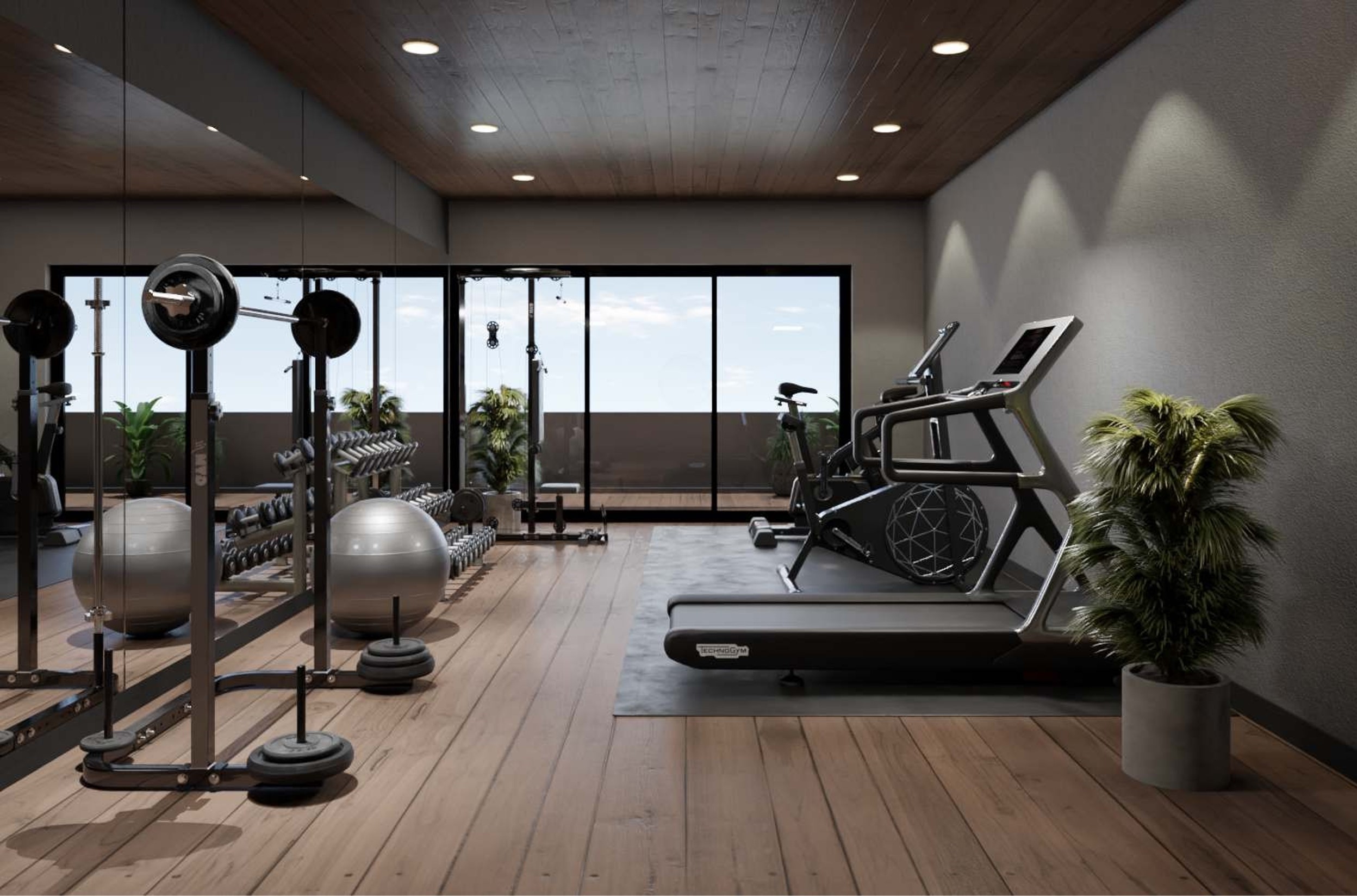 81 North private gymnasium